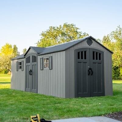 862f2857-28ce-49c7-ae63-bd75f21a5bd0 Lifetime 20 x 8 Foot Outdoor Storage Shed