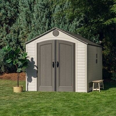 8691ed1a-d524-4a3f-b9e0-787355816354 Lifetime 8 Ft. x 12.5 Ft. Outdoor Storage Shed