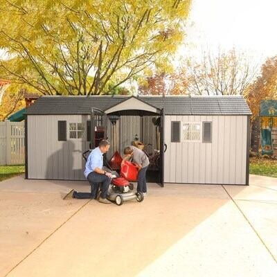 8d4ffbdb-8b32-4105-8ff2-9bb34de4649a Lifetime 20 Ft. x 8 Ft. Outdoor Storage Shed