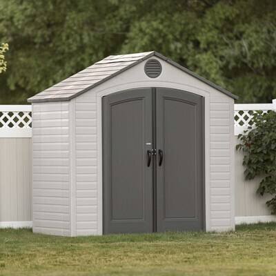 8d88e19a-990e-40c8-bc46-d9ae5526c38b Lifetime 8 Ft. x 5 Ft. Outdoor Storage Shed