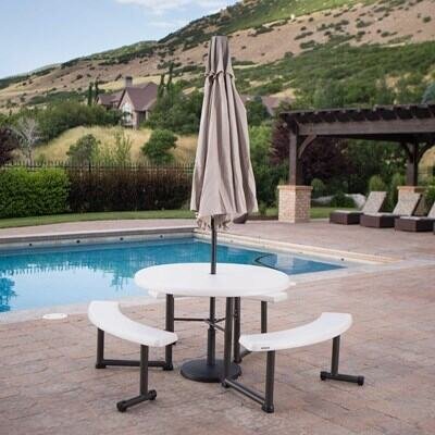 91d3c25f-54ba-4d7d-a8ec-fe919ffe3d5e Lifetime 44-Inch Round Picnic Table
