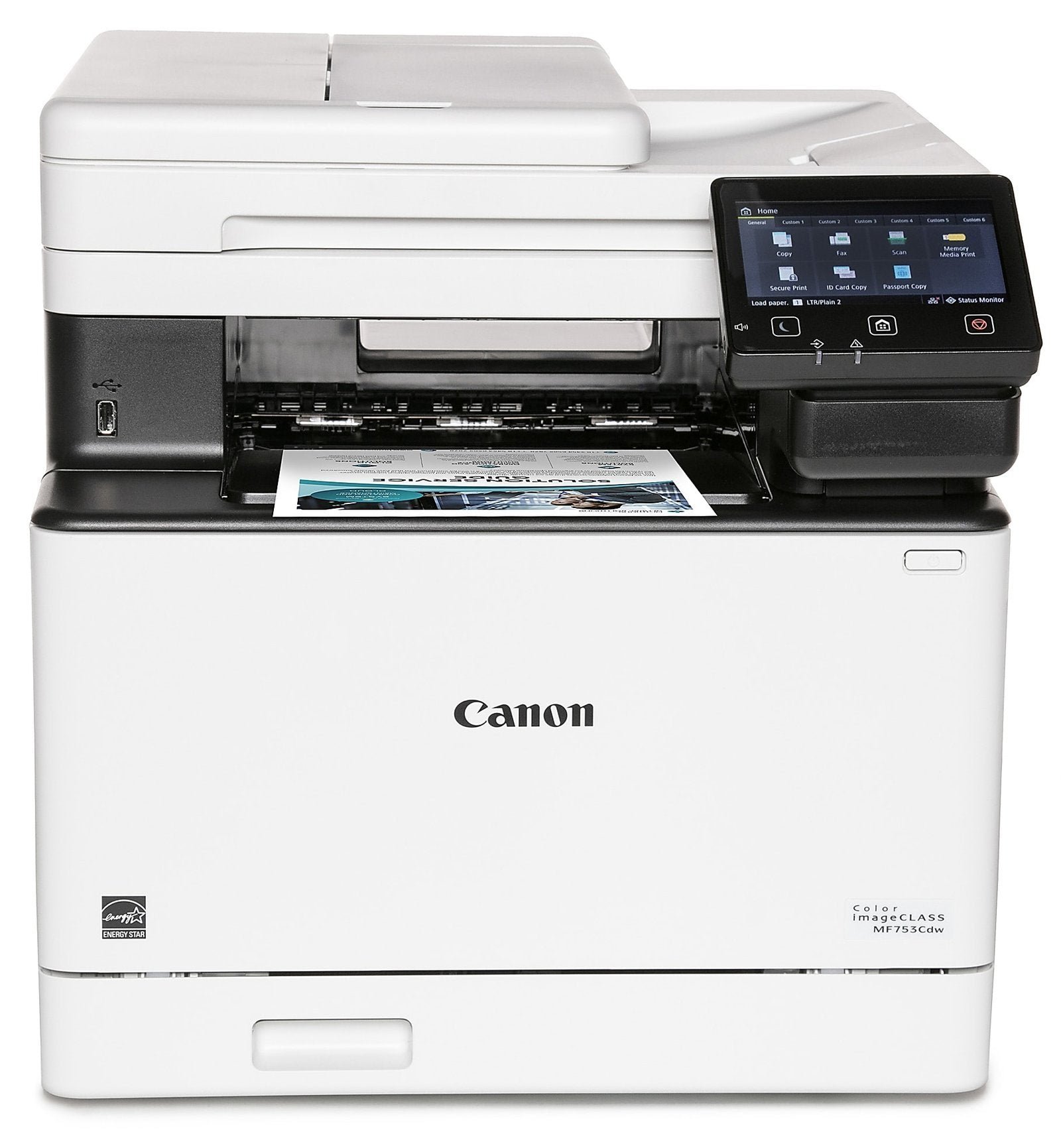 938-1 Canon imageCLASS MF753Cdw Wireless Color Laser Printer