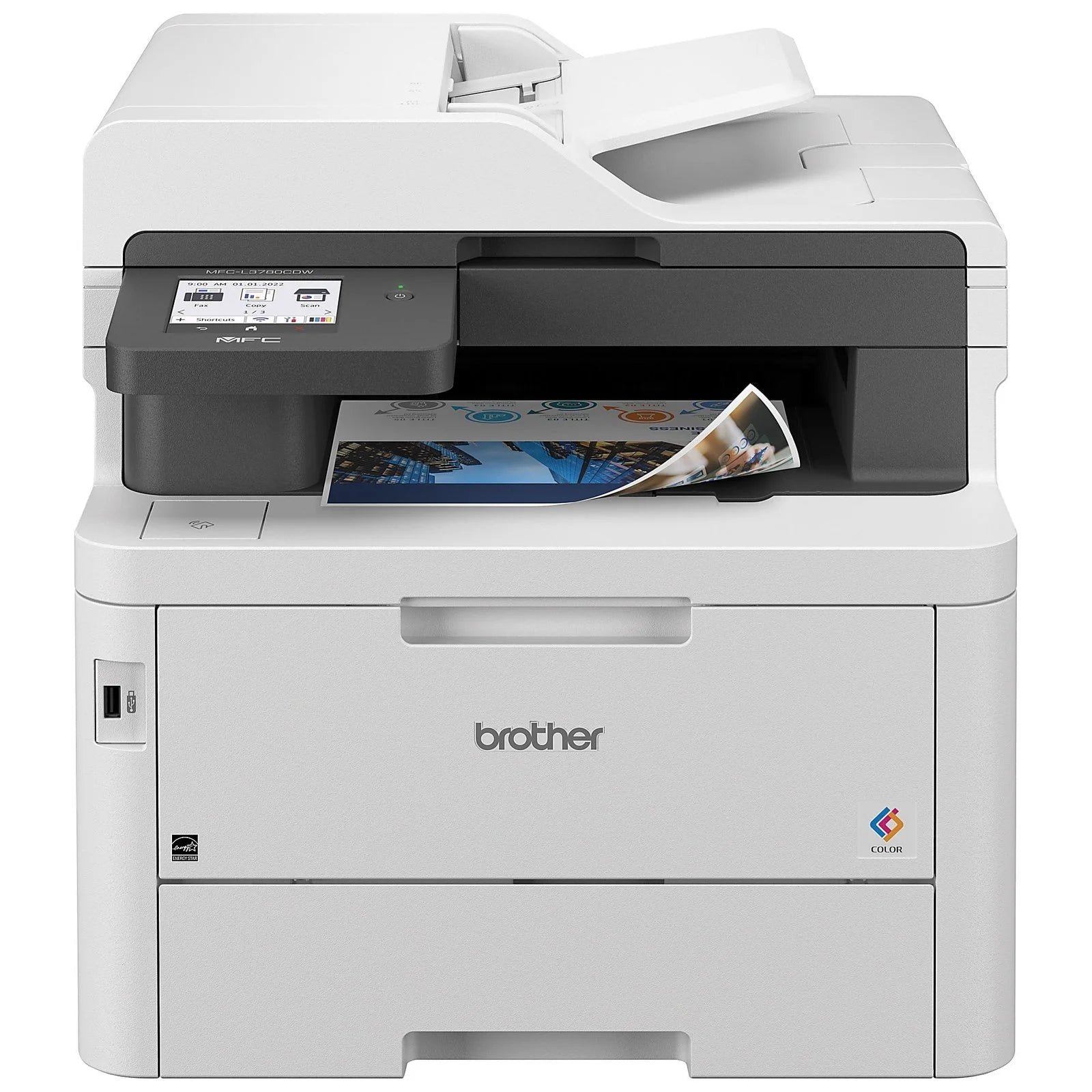 955-1 Brother MFC-L3780CDW Wireless Laser Color Printer