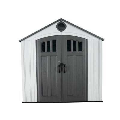 9abcd5aa-748e-4727-8e53-2ffbaa70be61 Lifetime 15-ft x 8-ft Dual Entry Outdoor Storage Shed