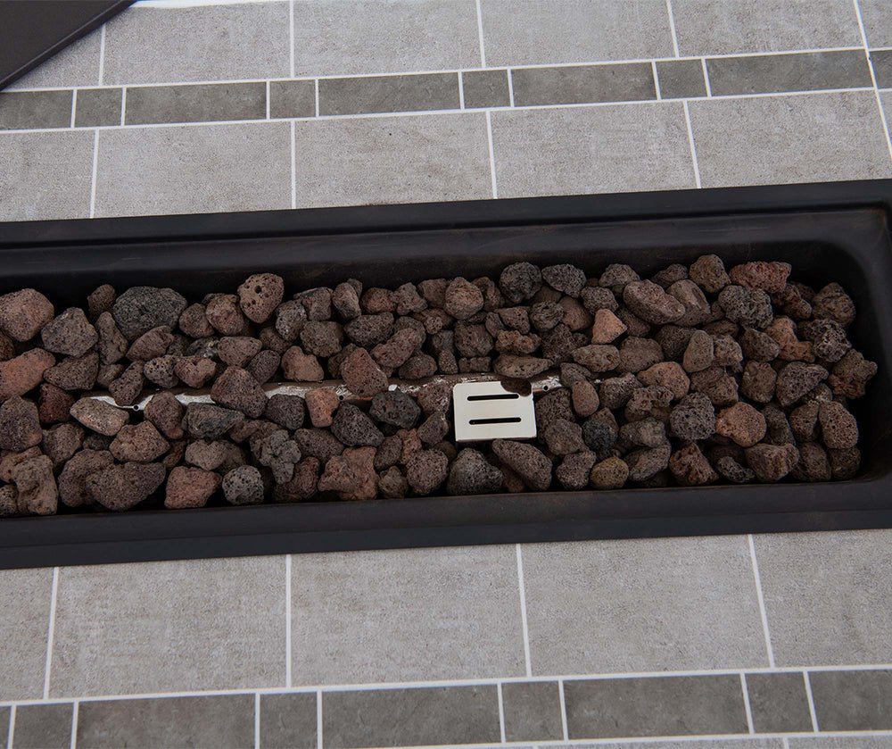 A302008600_44Inch_Propane_Gas_Fire_Pit_Table_Detail SUNJOY 44 Inch Propane Gas Fire Pit Table with Tile Tabletop & Lava Rocks