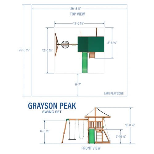 Grayson-Peak-Diagram2 Backyard Discovery Grayson Peak Swing Set
