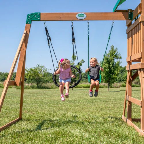Grayson-Peak-Swing-Beam Backyard Discovery Grayson Peak Swing Set