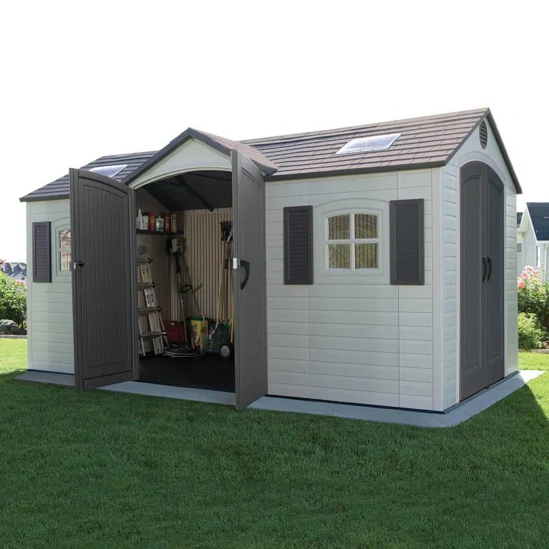 Lifetime15Ft.x8Ft.High-DensityPolyethylenePlasticOutdoorStorageShedwithSteel-ReinforcedConstruction-2 lifetime15ft.x8ft.high densitypolyethyleneplasticoutdoorstorageshedwithsteel reinforcedconstruction 2 1.jpg