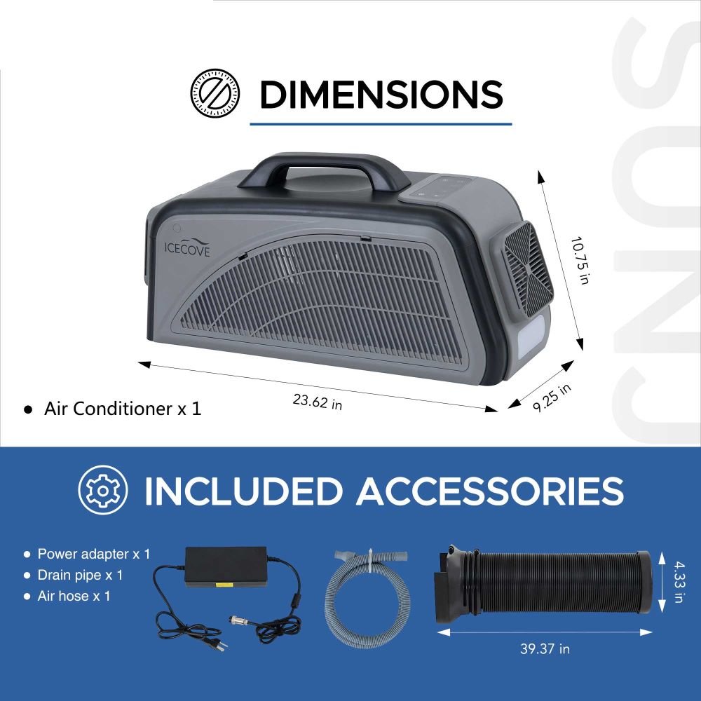 N101000101_N101900101_N101900201_Portable_Air_Conditioner_dimensions_2_5148464d-a173-4045-a704-20c61b2ff775 SUNJOY IceCove Portable Air Conditioner with 1 Power Bank for Outdoor Tents and Indoors - Gray