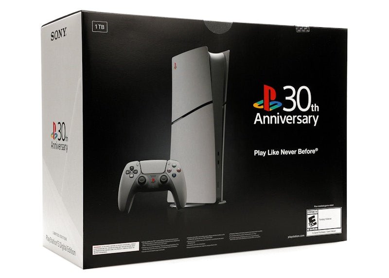 Sony-PlayStation-5-PS5-Pro-Digital-Edition-30th-Anniversary-Limited-Edition-BundIe-US-Plug-Product-2 Sony PlayStation 5 PS5 Slim Digital Edition 30th Anniversary Limited Edition Bundle (US Plug)