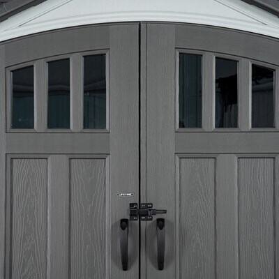 a91893bf-d9b1-4241-99b0-cf9b173362a8 Lifetime 15-ft x 8-ft Dual Entry Outdoor Storage Shed