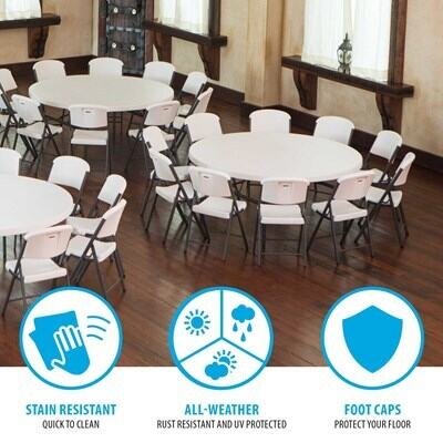 aba63b20-61b0-437d-97ac-82fa78612a2f Lifetime 72-Inch Round Tables (12) and Chairs Combo (120) - Commercial