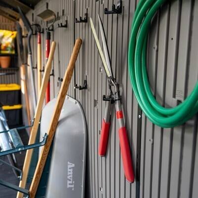 b03687a7-e9ba-4efd-8a11-43e7946699a2 Lifetime 20 x 8 Foot Outdoor Storage Shed