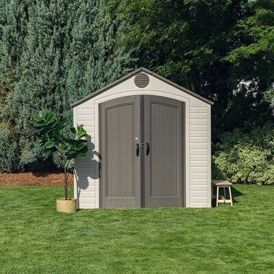 b202ac0a-7b60-40d3-b5be-b0442fcc5f56 Lifetime 8 Ft. x 12.5 Ft. Outdoor Storage Shed