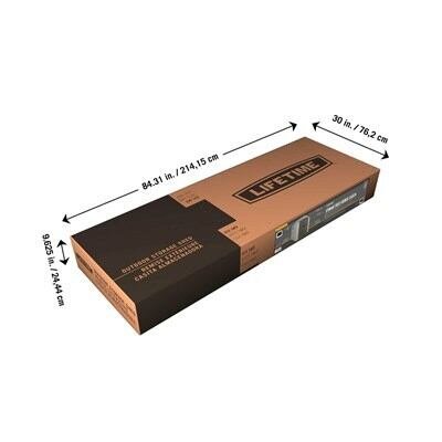 bb576c4a-2876-49bf-82ef-3c43070dc6a6 Lifetime 7 Ft. x 7 Ft. Outdoor Storage Shed