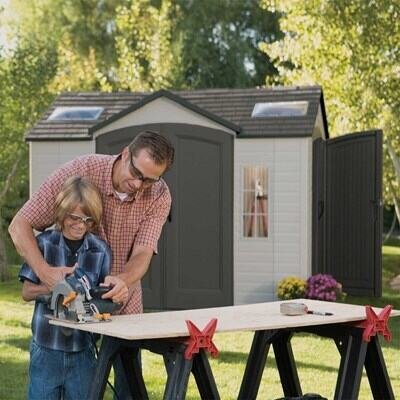 bd30bde6-bc6d-4a3d-bb3f-d85ac154361b Lifetime 10 Ft. x 8 Ft. Outdoor Storage Shed