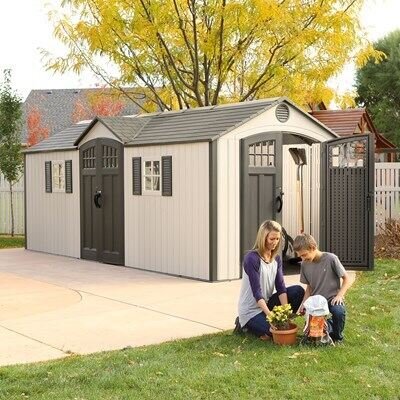 c2c35030-16d9-44a4-b66f-0cef24020f0a Lifetime 20 Ft. x 8 Ft. Outdoor Storage Shed