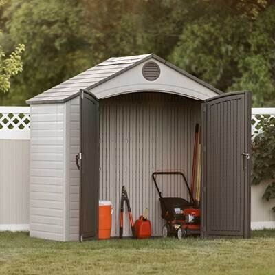 c3d96892-3f4a-406c-9cd8-22cfb3b34638 Lifetime 8 Ft. x 5 Ft. Outdoor Storage Shed