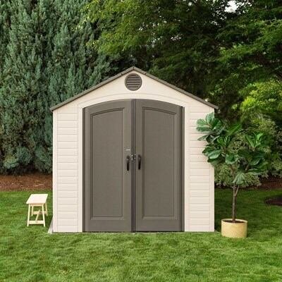 c53e694b-2ab8-41fe-b396-3c1de572475c Lifetime 8 Ft. x 12.5 Ft. Outdoor Storage Shed