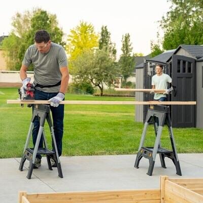 c6841105-65f9-4244-a59f-27f4f967be61 Lifetime 20 x 8 Foot Outdoor Storage Shed