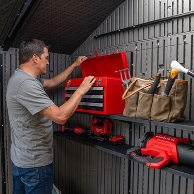 c97ae380-9f96-40d0-9af8-349202780f34 Lifetime 20 x 8 Foot Outdoor Storage Shed