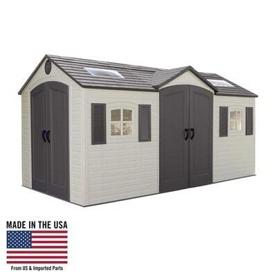 cae1d913-895d-4a39-947c-670d46ef9fc8 Lifetime 15 Ft. x 8 Ft. Outdoor Storage Shed