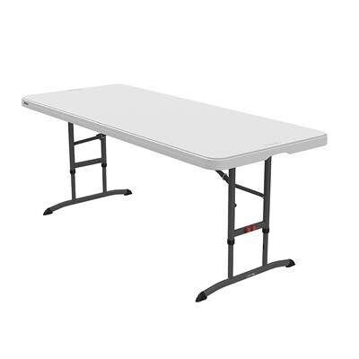 ce79ceaf-6353-47fc-ae11-76f99e35e8c0 Lifetime 6-Foot Adjustable Height Folding Nesting Table