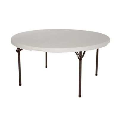 d9d123a9-044e-4d99-962b-3b3e22041b27 Lifetime 60-Inch Round Stacking Tables (4) and Chair (32) Combo