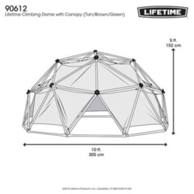 da1a9d45-8751-48a1-bdc9-2ec2016305f6 Lifetime 60-Inch Climbing Dome with Canopy