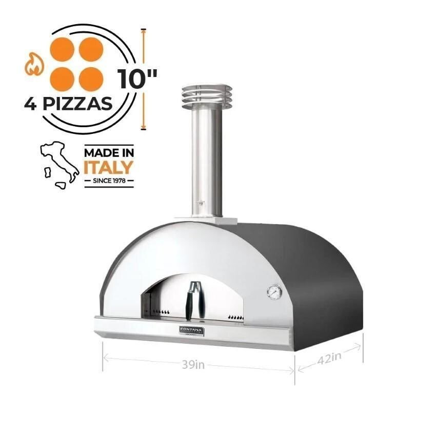 e4e480b9518523923fe11a964991e72d Fontana Forni Marinara Wood-Fired Pizza Oven – Anthracite – FTMARIN-A
