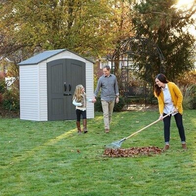 e60c861a-7b71-48e5-af80-198e017ff295 Lifetime 7 Ft. x 4.5 Ft. Outdoor Storage Shed