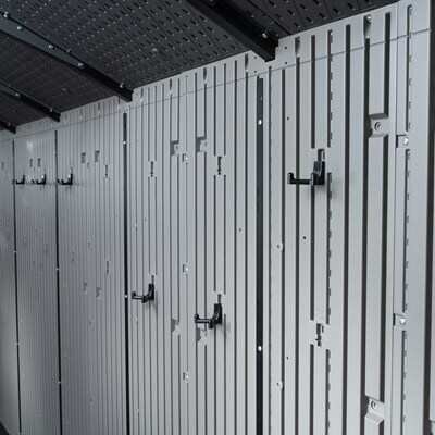 e73c49e1-c283-4fc0-9762-fc6332215c96 Lifetime 20 x 8 Foot Outdoor Storage Shed