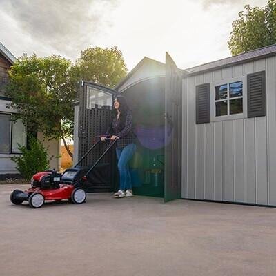 ead54c3a-628d-4187-9c06-53fc86fbac46 Lifetime 15-ft x 8-ft Dual Entry Outdoor Storage Shed
