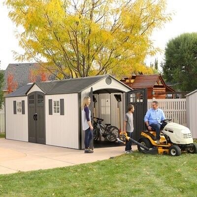 ee818272-47c1-4c7a-bbe4-7ff9467a65b7 Lifetime 20 Ft. x 8 Ft. Outdoor Storage Shed