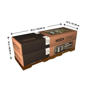 eef5c263-2f3f-4d60-907d-8fd69e349f8c Lifetime 10 Ft. x 8 Ft. Outdoor Storage Shed