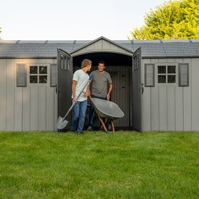 f057fdf2-e65b-4292-b92c-a3c7c2733778 Lifetime 20 x 8 Foot Outdoor Storage Shed