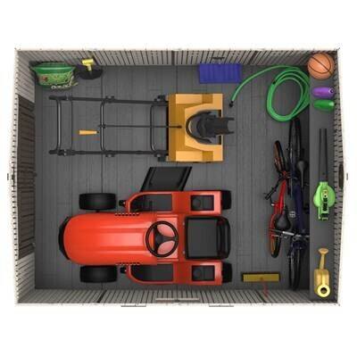 f1aa230a-551f-48b3-b8d0-600dac262ee3 Lifetime 10 Ft. x 8 Ft. Outdoor Storage Shed