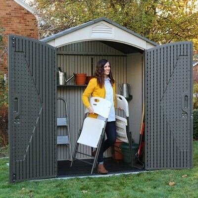 f53c3888-b9f3-44d4-8dad-2667035e78d6 Lifetime 7 Ft. x 4.5 Ft. Outdoor Storage Shed