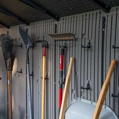 f75ca9b2-02e4-4bf0-8389-8a0373435fb7 Lifetime 20 x 8 Foot Outdoor Storage Shed