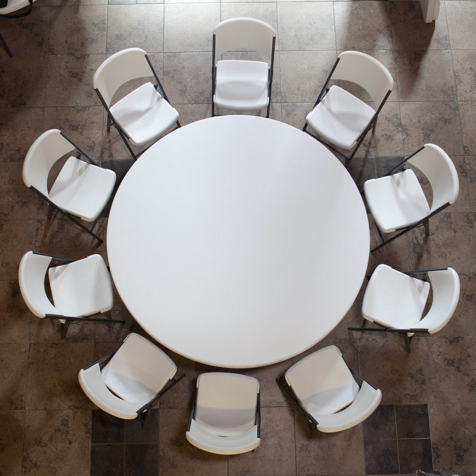 fb666c70-d774-49f1-9999-fb0ea7c5e877 Lifetime 72-Inch Round Tables (12) and Chairs Combo (120) - Commercial