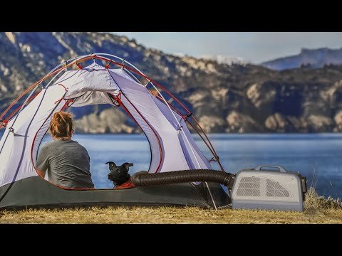 hqdefault_a977f4a7-c592-4377-a015-72f9fc7229c1 SUNJOY IceCove Portable Air Conditioner with 1 Power Bank for Outdoor Tents and Indoors - Gray